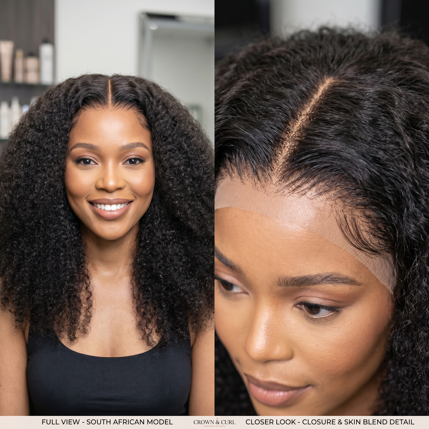 Lyee Hair Deep Curl Full Frontal Wigs