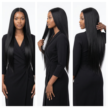 14a Handcrafted Glueless 3part Wigs