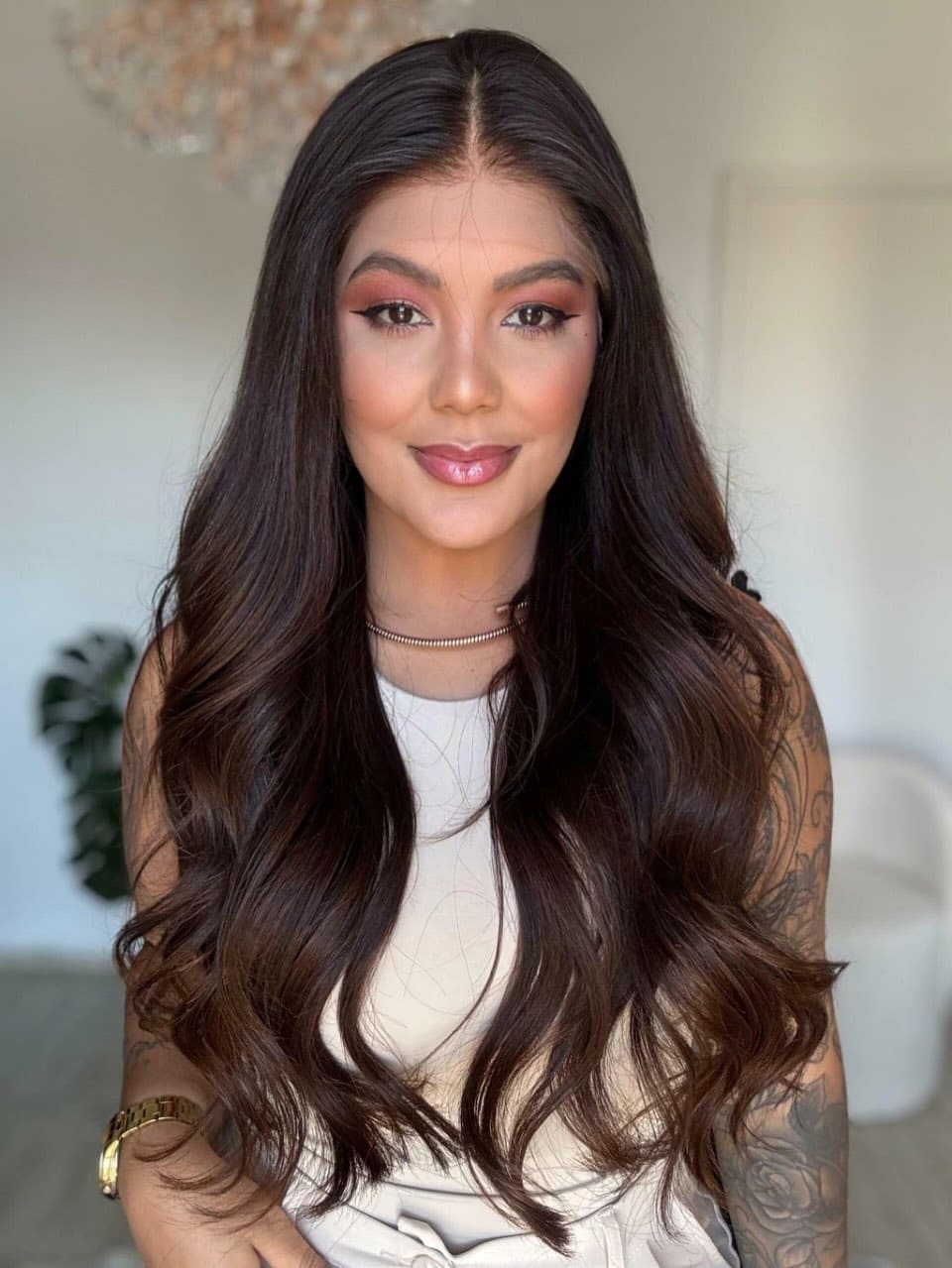 14-24inch Ash Brown Virgin Human Hair Swiss Lace Fully Hand-Tied Medical Wigs