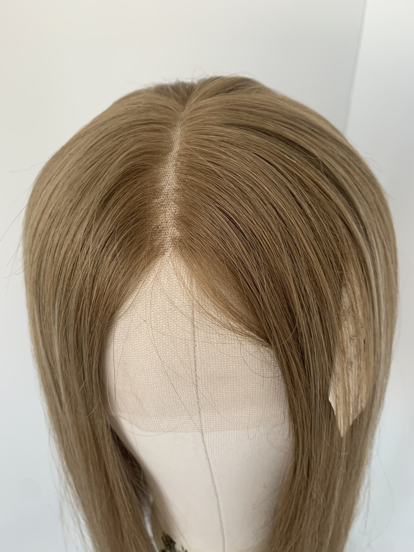 14-24inch Blonde Balayage HD Lace Front Slavic Virgin Human Hair Wigs U457