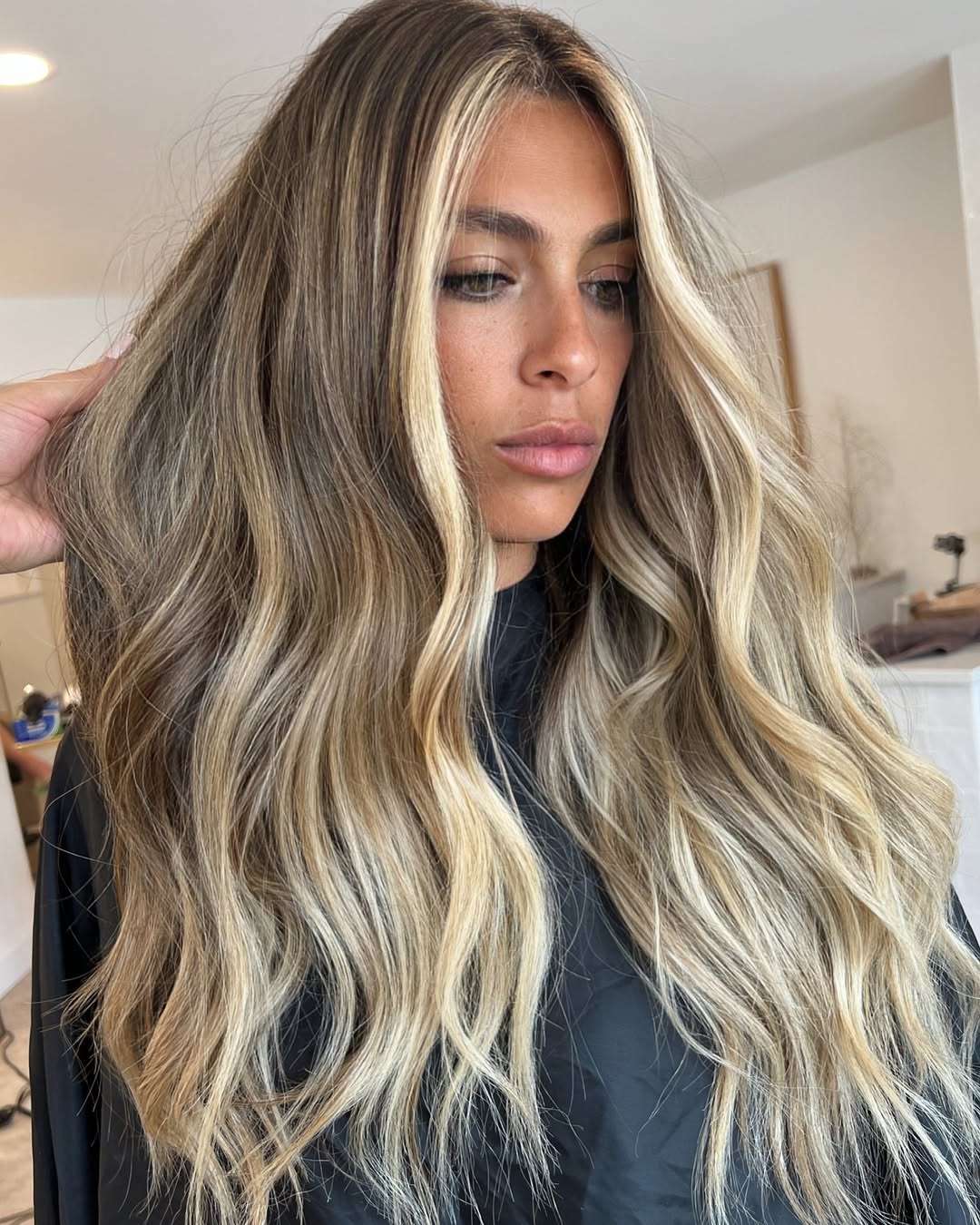 Blonde Balayage HD Lace Front Russian Virgin Human Hair Wigs