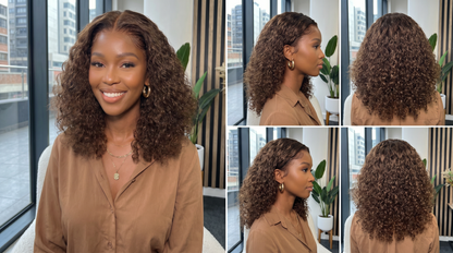 Lyee Hair Water Curl 3part Bob
