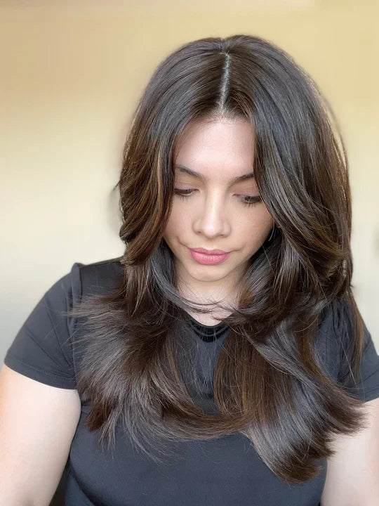 Natural Color Glueless Virgin Human Hair Silk Top Wig