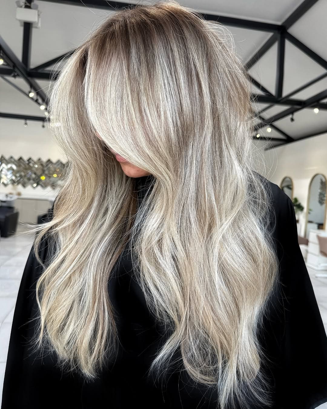 Soft Blonde Balayage 13x6 HD Lace Front Russian Virgin Human Hair Wigs