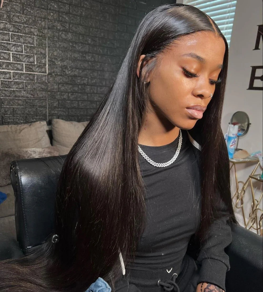 Pure Virgin Hair HD Straight Wigs