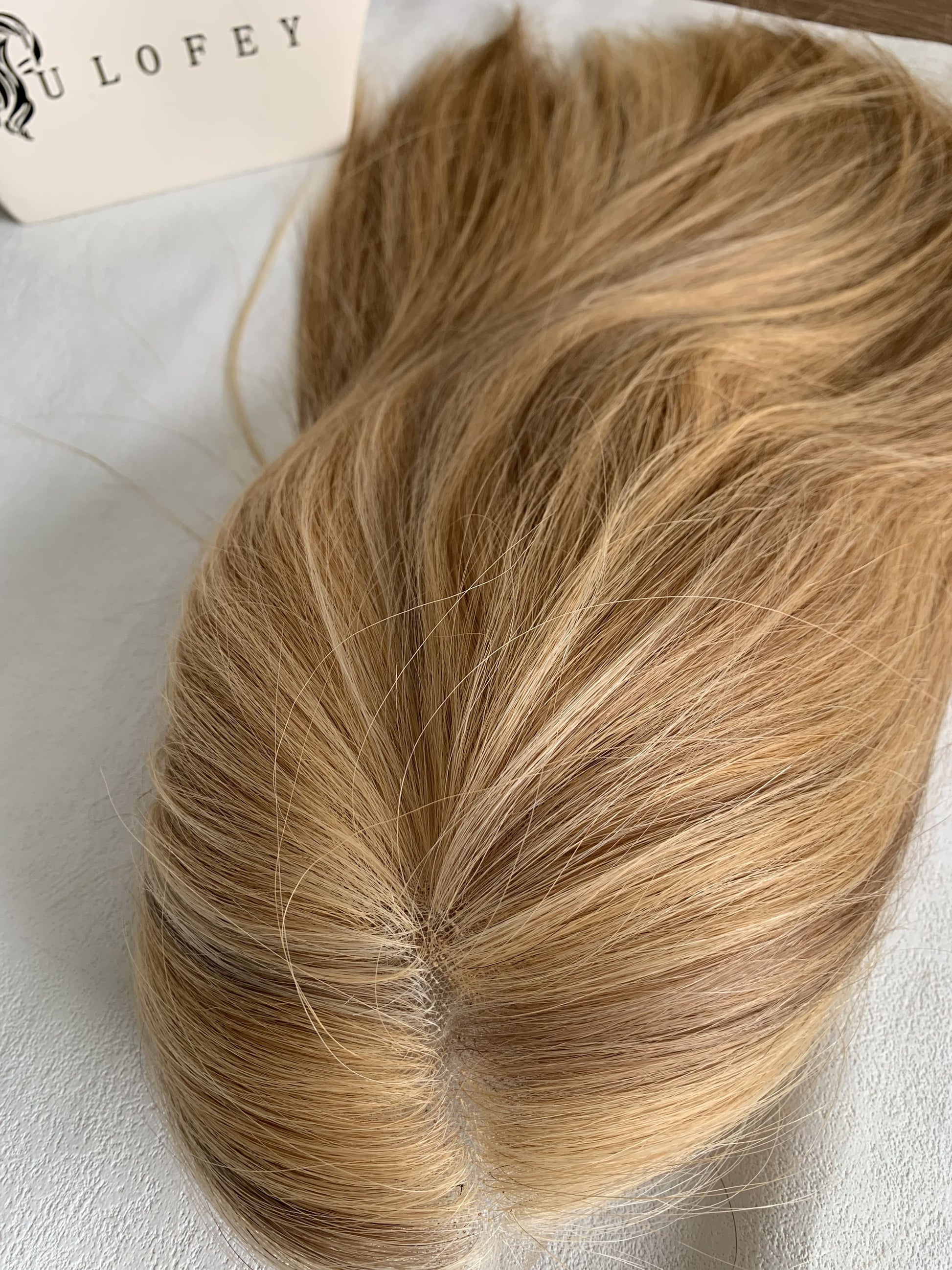 14-24inch Golden Blonde Glueless With Silicone Strips Virgin Human Hair Wig